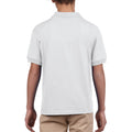 Weiß - Pack Shot - Gildan DryBlend Kinder Polo-Shirt