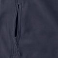 Dunkelblau - Pack Shot - Russell Herren Outdoor Fleecepullover mit Reißverschluss am Kragen