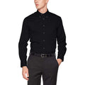 Schwarz - Lifestyle - Kustom Kit Premium Oxford Herren Hemd, Langarm