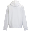 Weiß - Side - Russell Authentic Kapuzenpullover - Kapuzensweater - Hoodie
