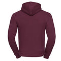 Burgunder - Side - Russell Authentic Kapuzenpullover - Kapuzensweater - Hoodie