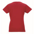 Rot - Back - Russell Slim Damen T-Shirt