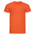Orange - Back - Russell Slim T-Shirt für Männer