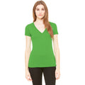 Grün Triblend - Back - Bella Damen Triblend T-Shirt, Rundhalsausschnitt, Kurzarm