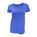 Königsblau Triblend - Front - Bella Damen Triblend T-Shirt, Rundhalsausschnitt, Kurzarm