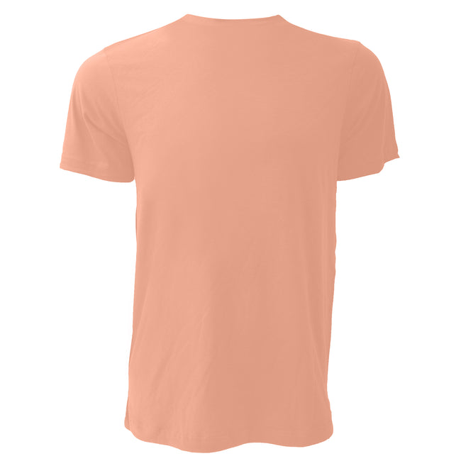Sonnenuntergang - Back - Canvas Unisex Jersey T-Shirt, Kurzarm