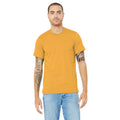 Senfgelb - Side - Canvas Unisex Jersey T-Shirt, Kurzarm