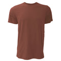 Ton meliert - Front - Canvas Unisex Jersey T-Shirt, Kurzarm