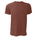 Ton meliert - Back - Canvas Unisex Jersey T-Shirt, Kurzarm