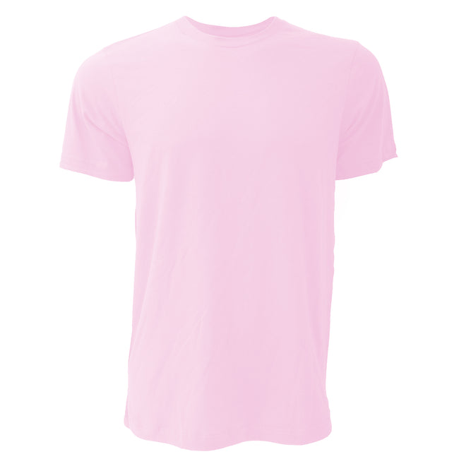 Rosa - Front - Canvas Unisex Jersey T-Shirt, Kurzarm
