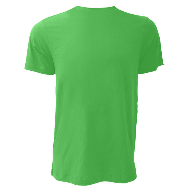 Kellygrün - Back - Canvas Unisex Jersey T-Shirt, Kurzarm