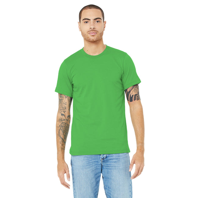 Kellygrün - Side - Canvas Unisex Jersey T-Shirt, Kurzarm