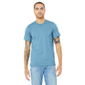 Mint meliert - Side - Canvas Unisex Jersey T-Shirt, Kurzarm