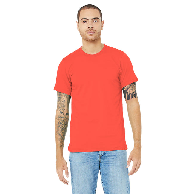 Mohnblume - Side - Canvas Unisex Jersey T-Shirt, Kurzarm