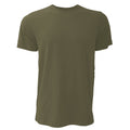 Militärgrün - Front - Canvas Unisex Jersey T-Shirt, Kurzarm