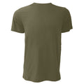 Militärgrün - Back - Canvas Unisex Jersey T-Shirt, Kurzarm