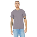 Sturmgrau - Side - Canvas Unisex Jersey T-Shirt, Kurzarm