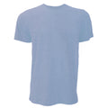 Blau meliert - Front - Canvas Unisex Jersey T-Shirt, Kurzarm