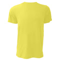 Goldgelb meliert - Back - Canvas Unisex Jersey T-Shirt, Kurzarm