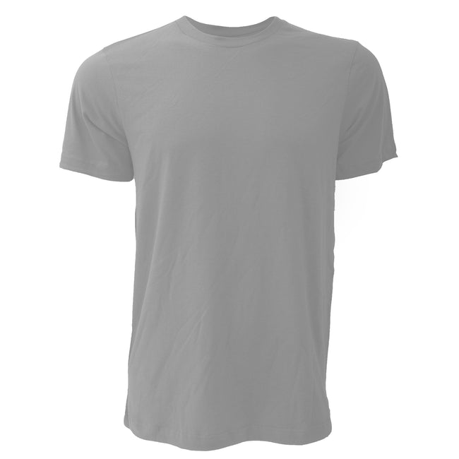Athletik Grau meliert - Front - Canvas Unisex Jersey T-Shirt, Kurzarm