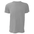 Athletik Grau meliert - Back - Canvas Unisex Jersey T-Shirt, Kurzarm