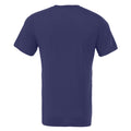 Marineblau - Back - Canvas Unisex Jersey T-Shirt, Kurzarm