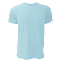 Eisblau meliert - Front - Canvas Unisex Jersey T-Shirt, Kurzarm