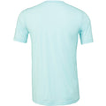 Eisblau meliert - Back - Canvas Unisex Jersey T-Shirt, Kurzarm