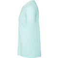 Eisblau meliert - Side - Canvas Unisex Jersey T-Shirt, Kurzarm