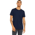 Marineblau - Side - Canvas Unisex Jersey T-Shirt, Kurzarm
