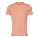 Terrakotta - Front - Canvas Unisex Jersey T-Shirt, Kurzarm