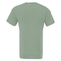 Salbei - Back - Canvas Unisex Jersey T-Shirt, Kurzarm