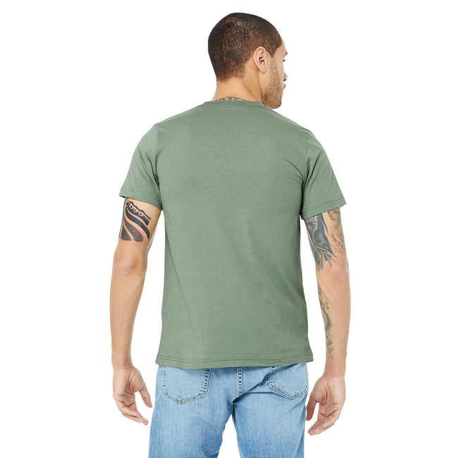 Salbei - Lifestyle - Canvas Unisex Jersey T-Shirt, Kurzarm