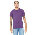 Königliches Lila - Side - Canvas Unisex Jersey T-Shirt, Kurzarm