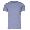 Lavendel-Blau - Front - Canvas Unisex Jersey T-Shirt, Kurzarm