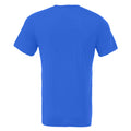 Royal - Back - Canvas Unisex Jersey T-Shirt, Kurzarm