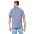 Lavendel-Blau - Lifestyle - Canvas Unisex Jersey T-Shirt, Kurzarm