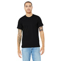 Schwarz meliert - Side - Canvas Unisex Jersey T-Shirt, Kurzarm