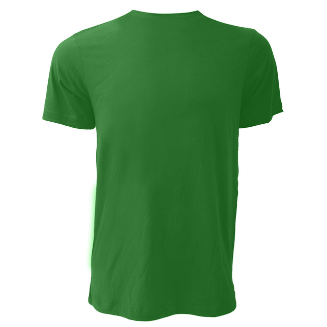 Tannengrün - Back - Canvas Unisex Jersey T-Shirt, Kurzarm
