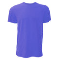 Marineblau meliert - Front - Canvas Unisex Jersey T-Shirt, Kurzarm