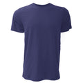 Marineblau - Front - Canvas Unisex Jersey T-Shirt, Kurzarm