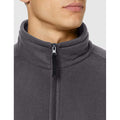 Grau - Side - Regatta Herren Mikrofleece-Jacke mit durchgehendem Reißverschluss