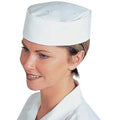 Weiß - Side - Dennys Damen Skull-Cap - Kochmütze - Kochkappe, weiß