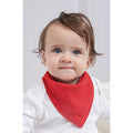 Weiß-Rot - Lifestyle - Babybugz Baby Bandana-Lätzchen