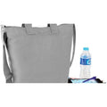 Hellgrau - Back - BagBase Shopping-Tasche - Einkaufstasche mit Schulterriemen, 15 Liter