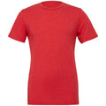 Rot Triblend - Front - Canvas Triblend Herren T-Shirt mit Rundhalsausschnitt