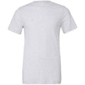 Weiß gesprenkelt Triblend - Front - Canvas Triblend Herren T-Shirt mit Rundhalsausschnitt