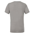 Grau meliert Triblend - Back - Canvas Triblend Herren T-Shirt mit Rundhalsausschnitt