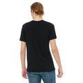 Schwarz Triblend - Back - Canvas Triblend Herren T-Shirt mit Rundhalsausschnitt