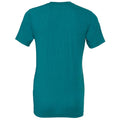 Teal Triblend - Back - Canvas Triblend Herren T-Shirt mit Rundhalsausschnitt